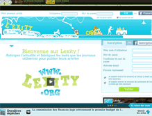 Tablet Screenshot of lexity.org